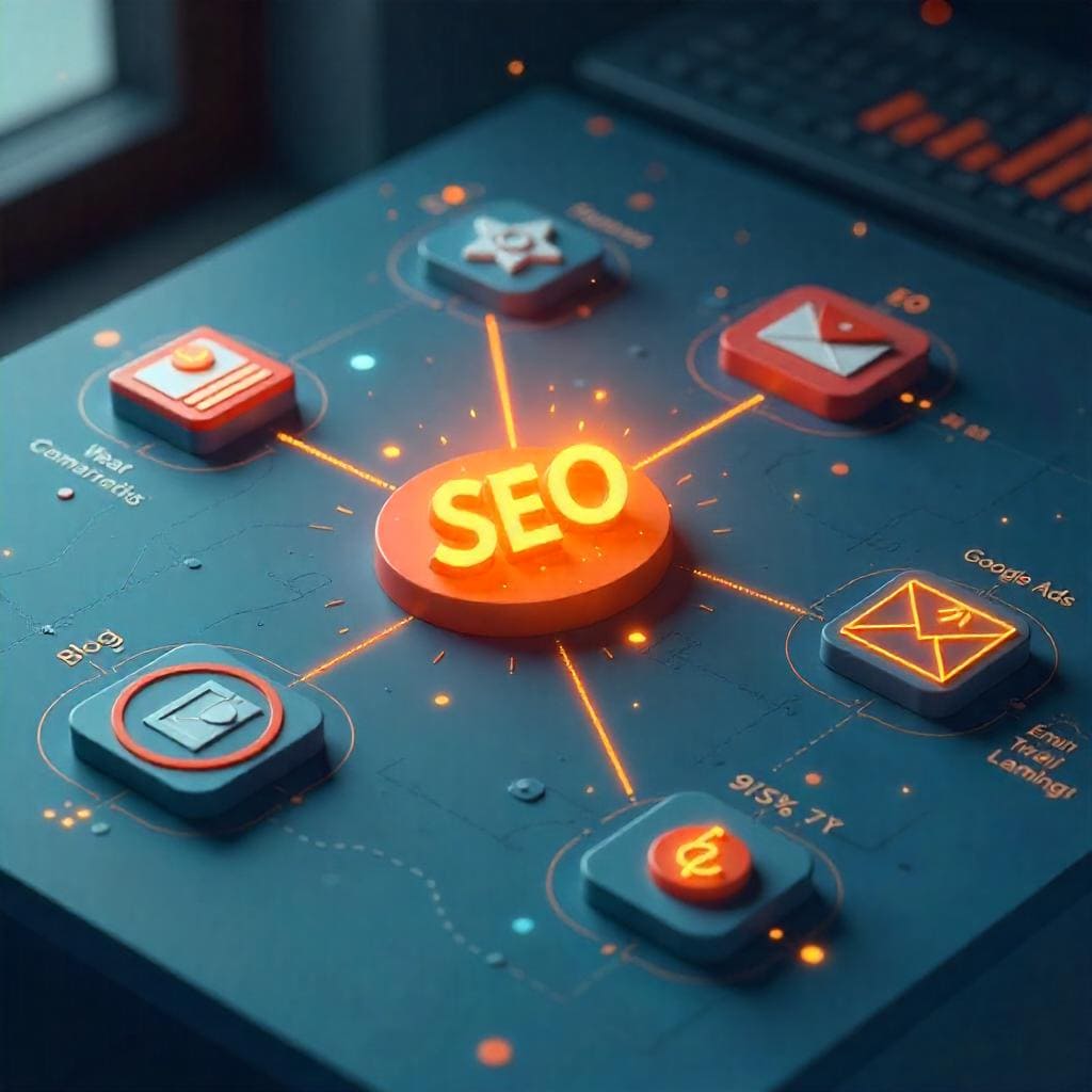 Supports all other digital marketing efforts